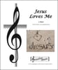 Jesus Loves Me 2 Part Two-Part Mixed choral sheet music cover